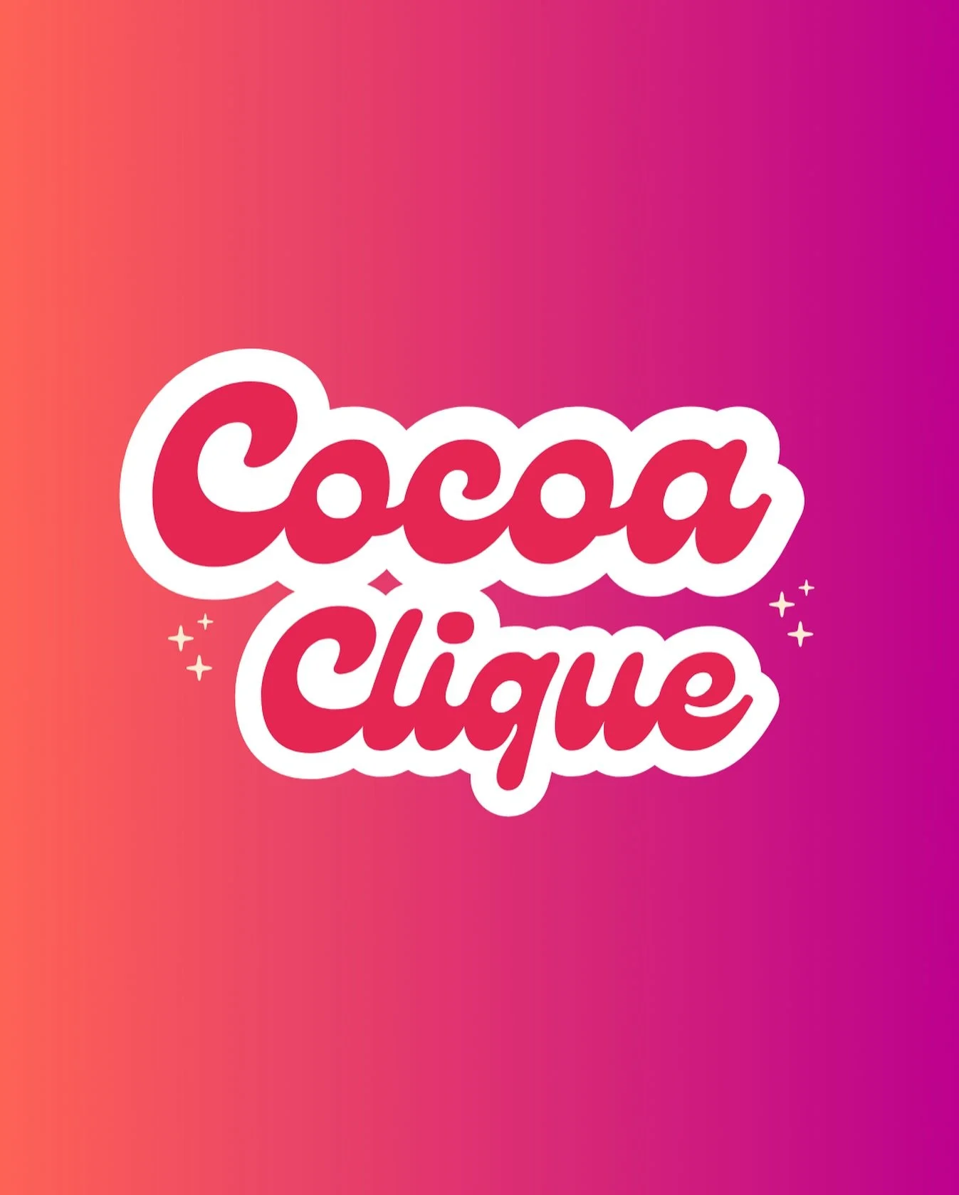 She&rsquo;s bold, she&rsquo;s fun, and she&rsquo;s so Cocoa Clique. Introducing the new official logo &mdash; a love letter to the women who are one-of-one. Bold curves, playful sparkles, and a palette that refuses to dim the light were made for our 