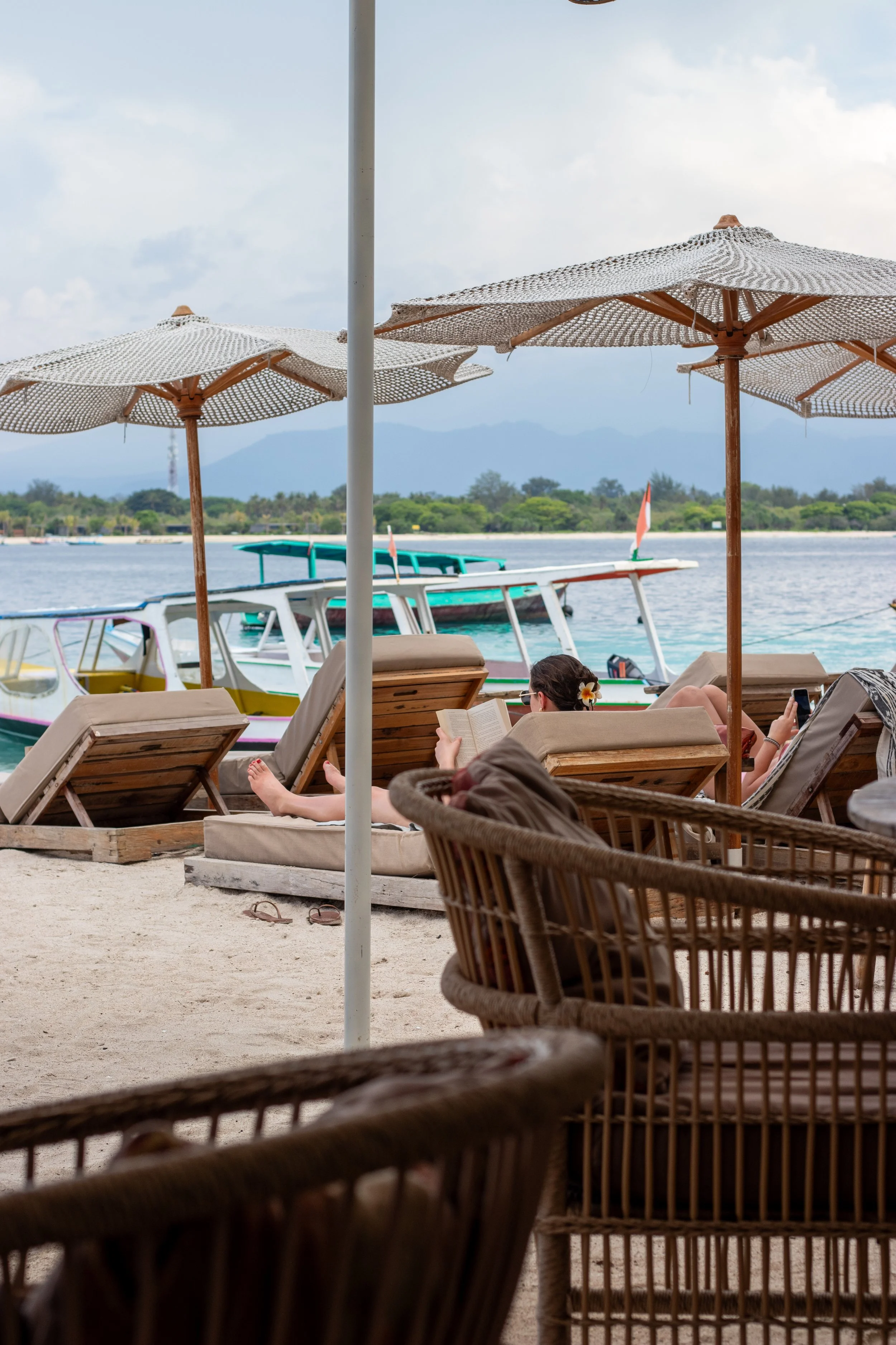 Beach relaxation