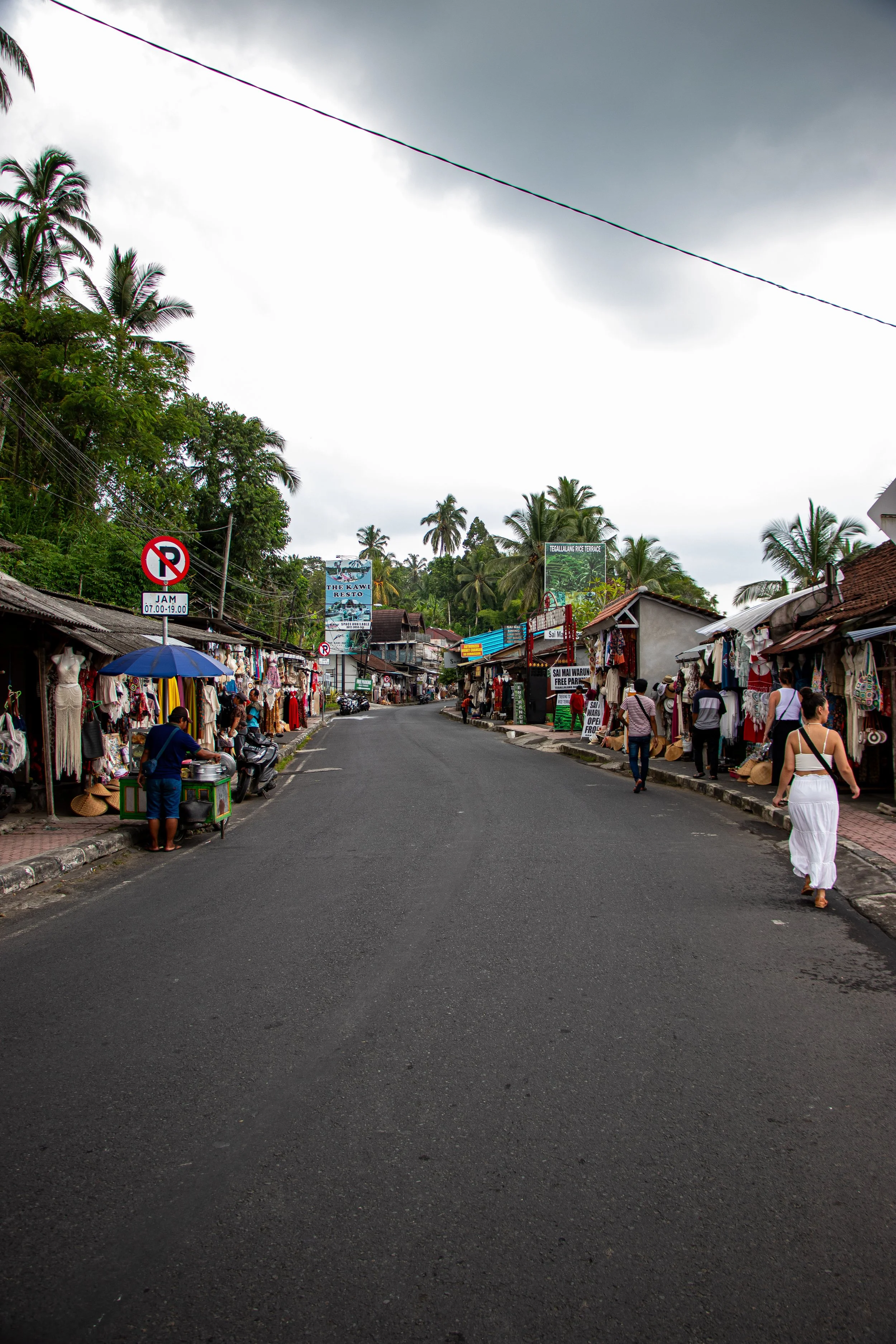 Street market in Ubud