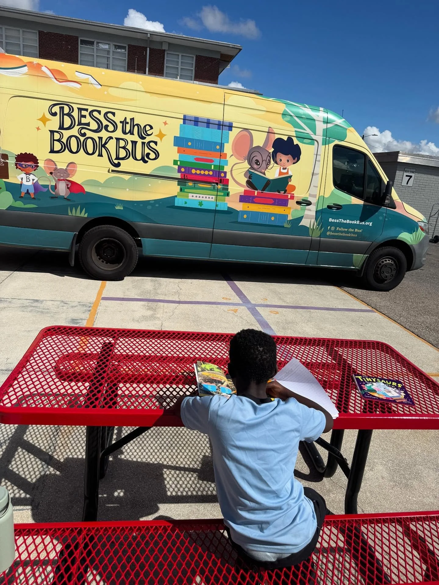 Thank you for bringing the joy of reading and book ownership to our friends in Tampa, @dfcufinancial !