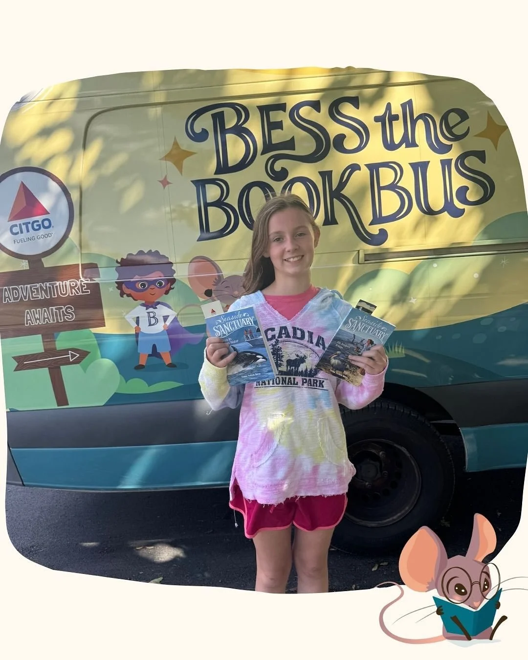 Today on #GivingTuesday, we are giving thanks. 💛📚

Because of YOU, children in underserved communities opened brand-new books this year&hellip; books they chose, books they hugged, books that sparked joy.

Your kindness keeps our bus rolling into n