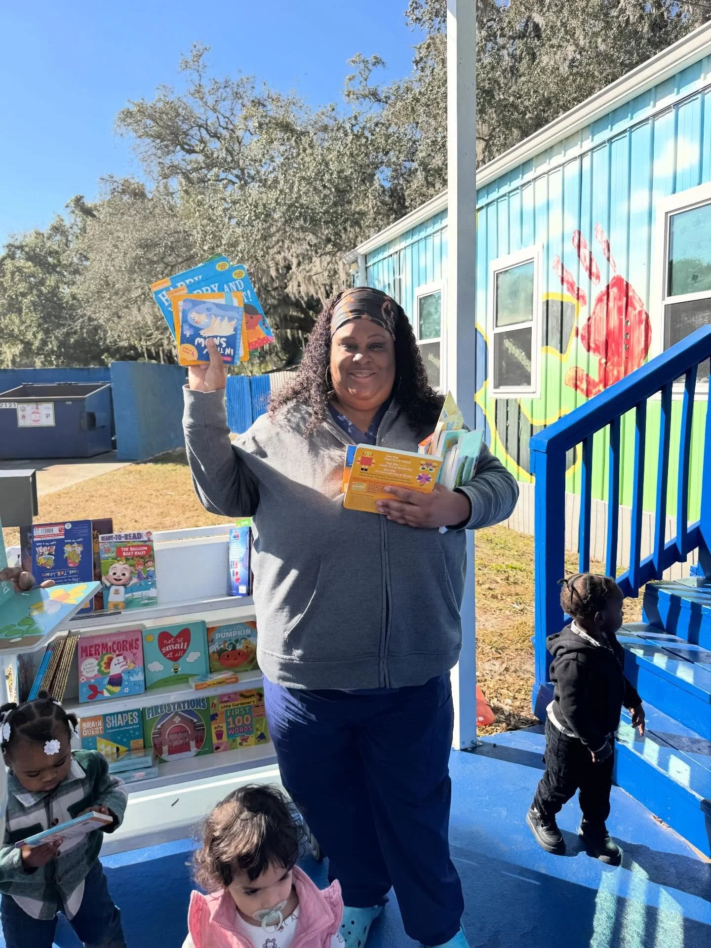 Thank you for bringing bok joy to Tampa&rsquo;s youngest readers, @unitedwaysuncoast !