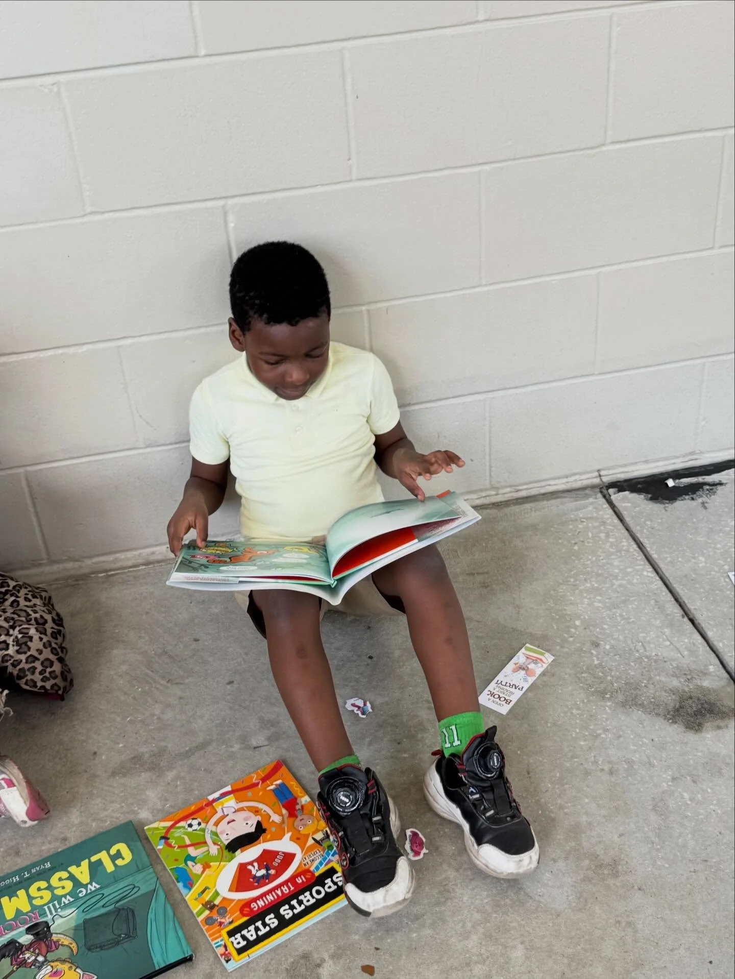 Thank you, Hope Fabian and Michael Martin for bringing the joy and wonder of reading to our students and teachers.