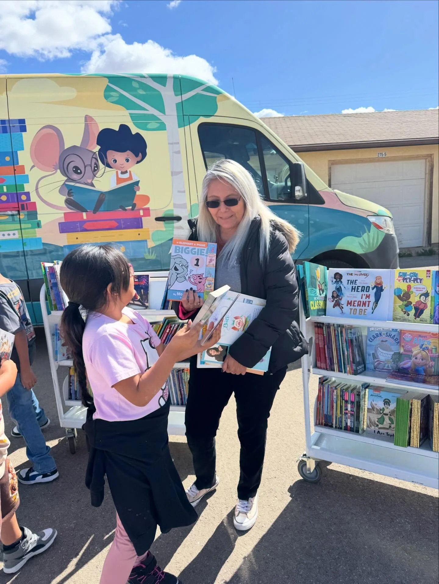 Thank you for all of the joy you bring to students and teachers across the USA, @officiallyofficialmo