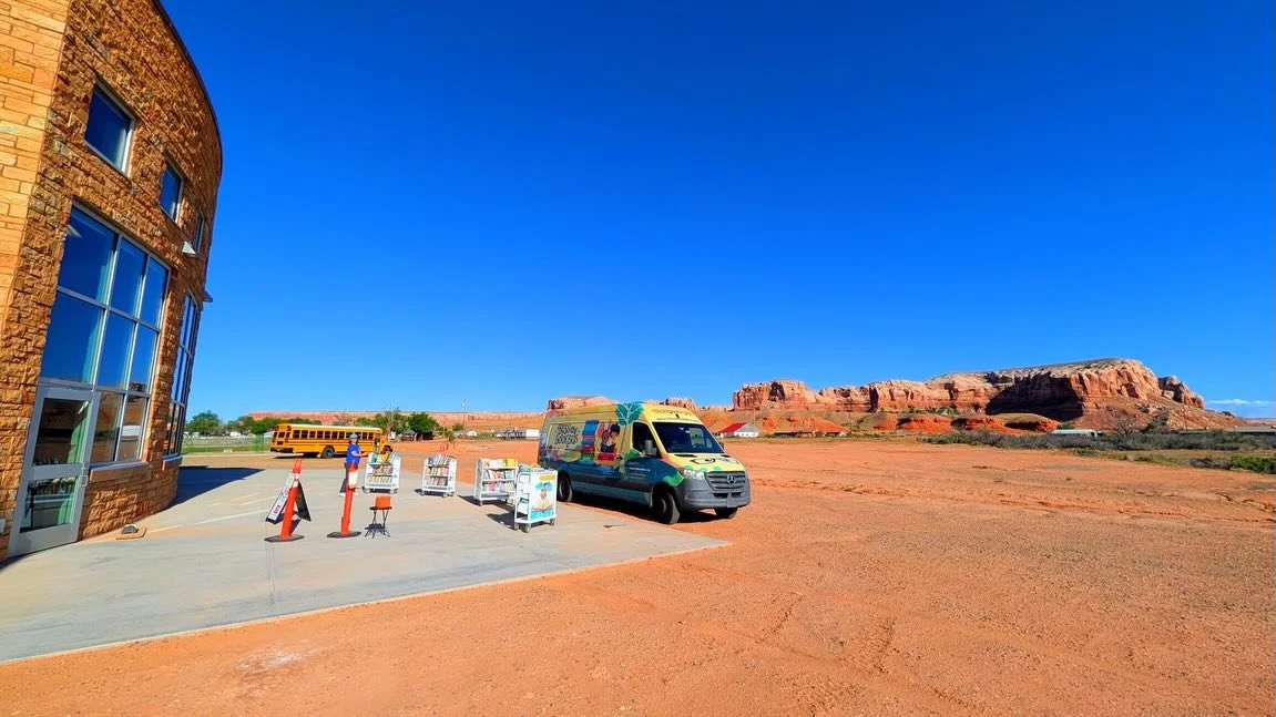 What an incredibly joyful two days celebrating reading with our friends in the Navajo Nation. Thank you to our friends who invited us to visit and to all of the students and teachers who shared your love of books and reading with us.