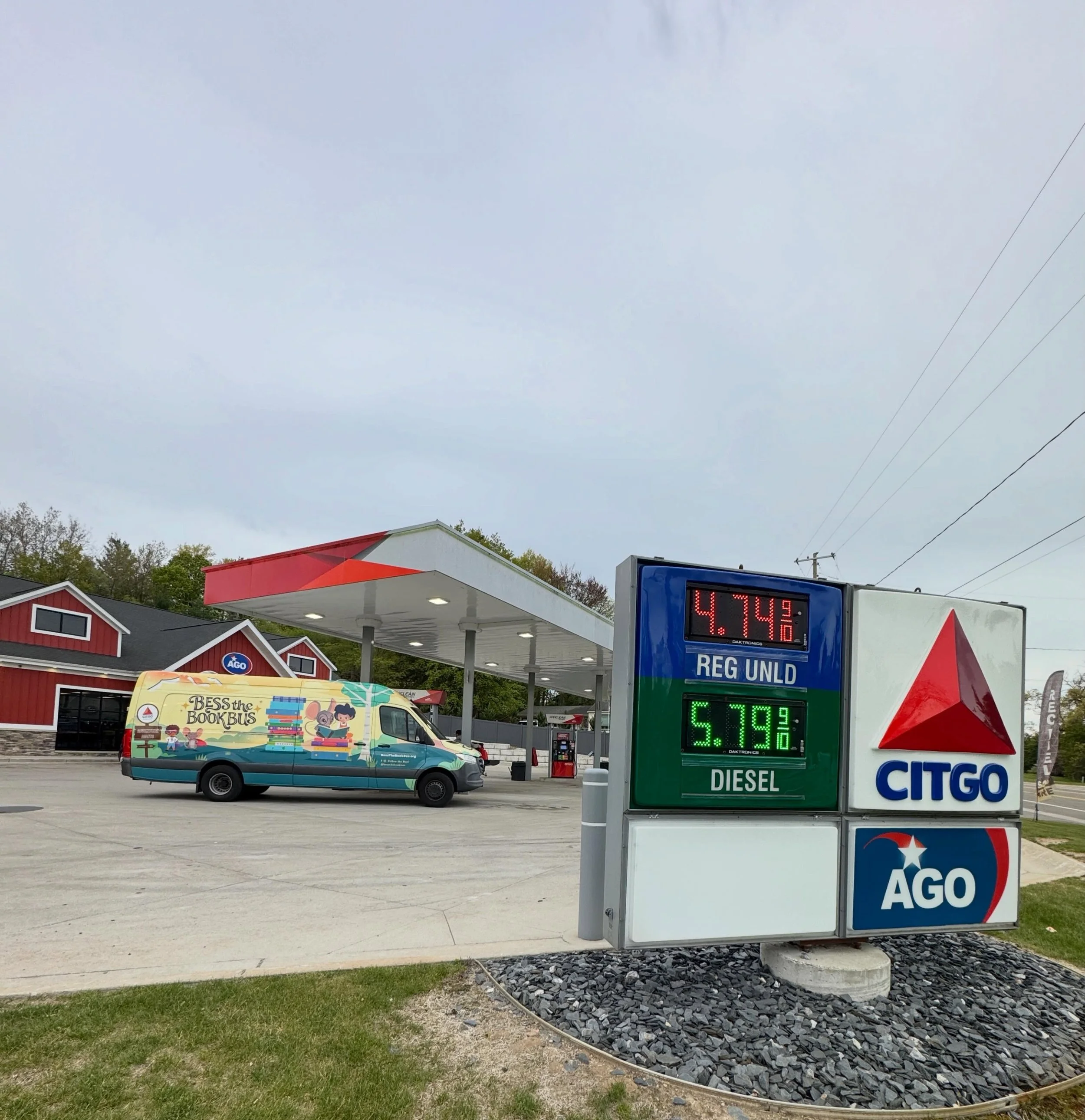 Fueling up for a day of Fuelimg Good in Michigan!