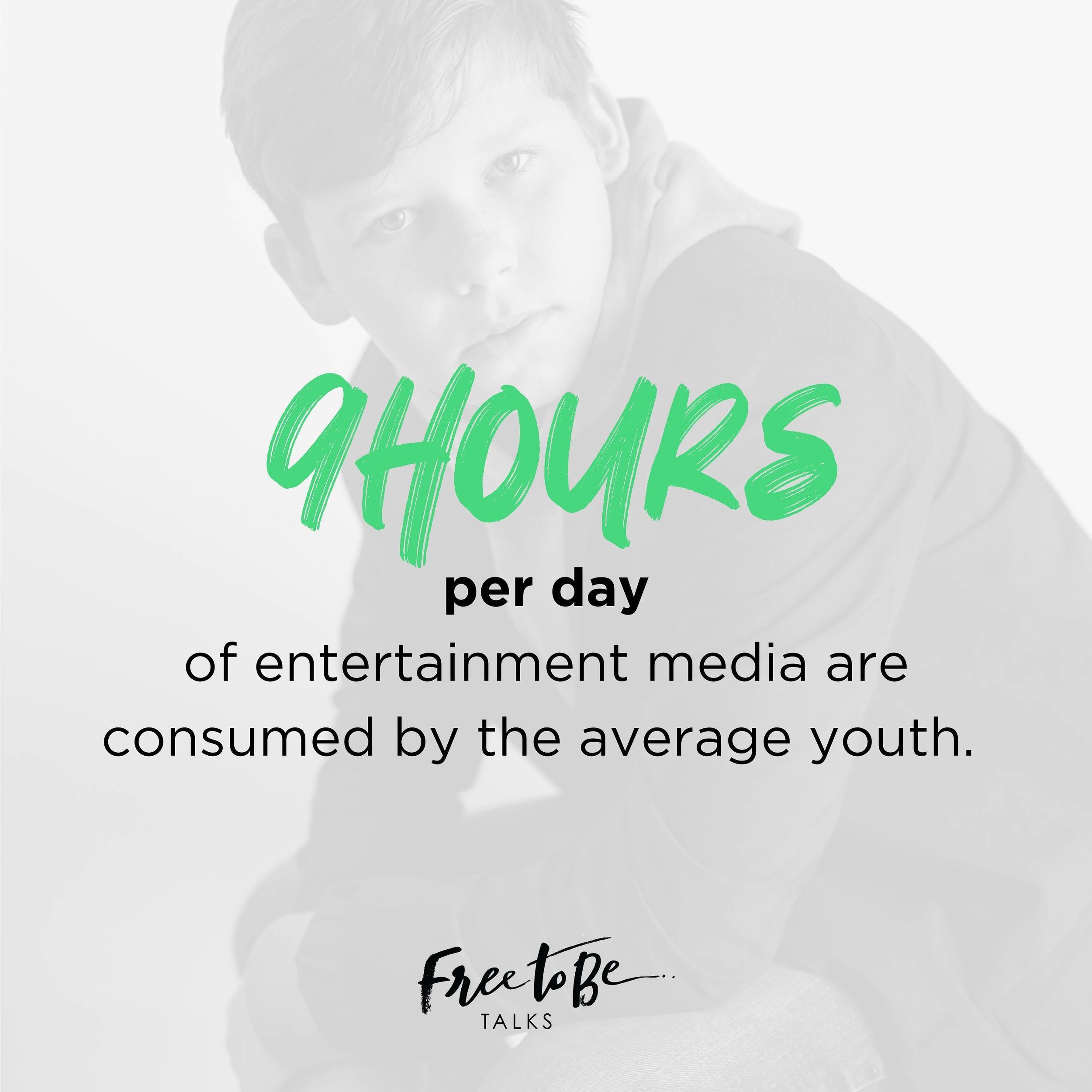 Did you know that on average, youth consume 9 hours of media per day? 🖥️

Here are 5 things for parents to consider if you have kids using technology:

1. Are you involved in your kids online activity? Do you know what they are doing and who they ar