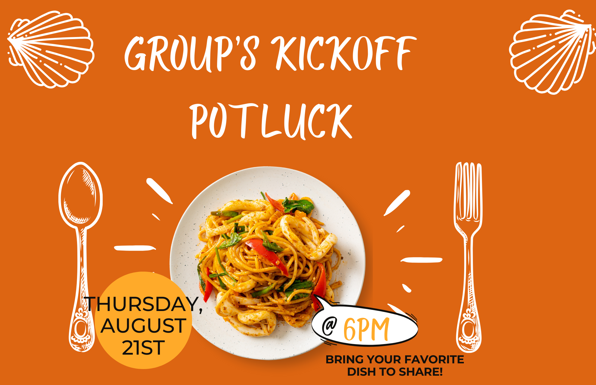 Groups Kickoff Potluck