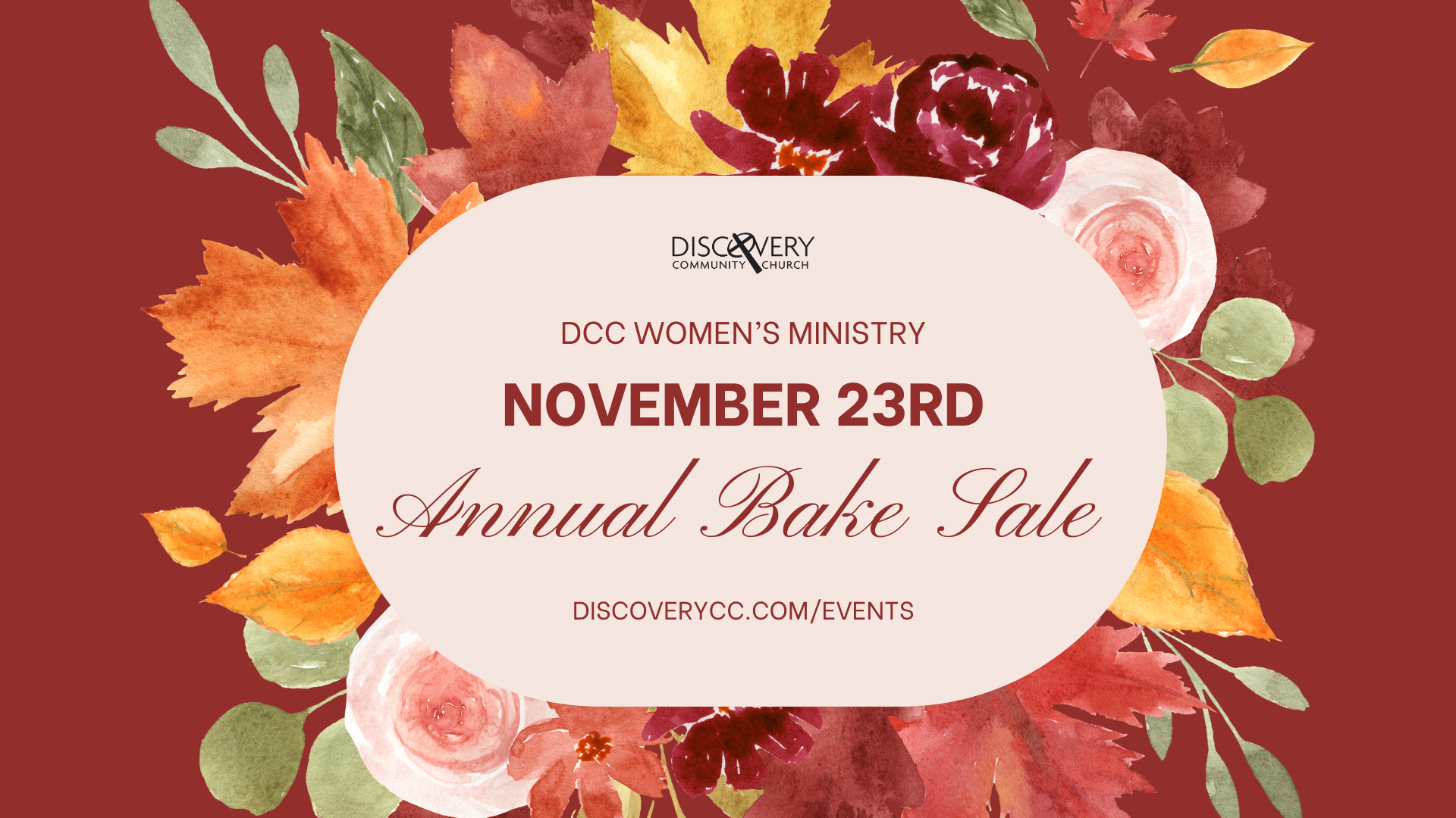 DCC Annual Bake Sale