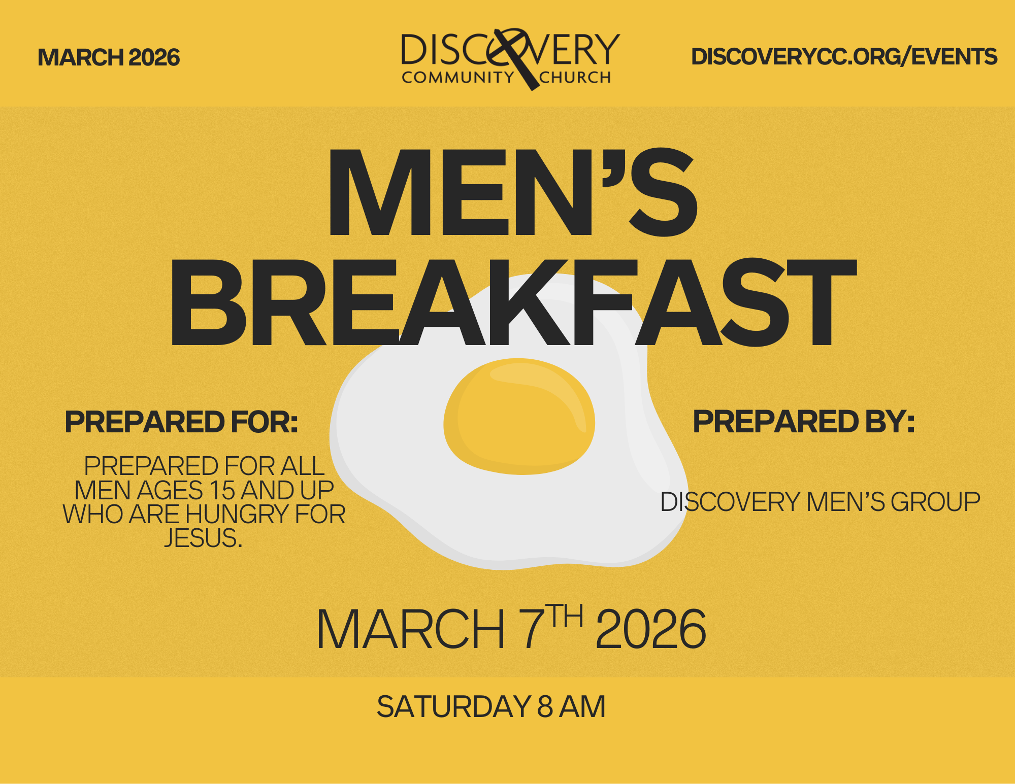 Mens Breakfast 