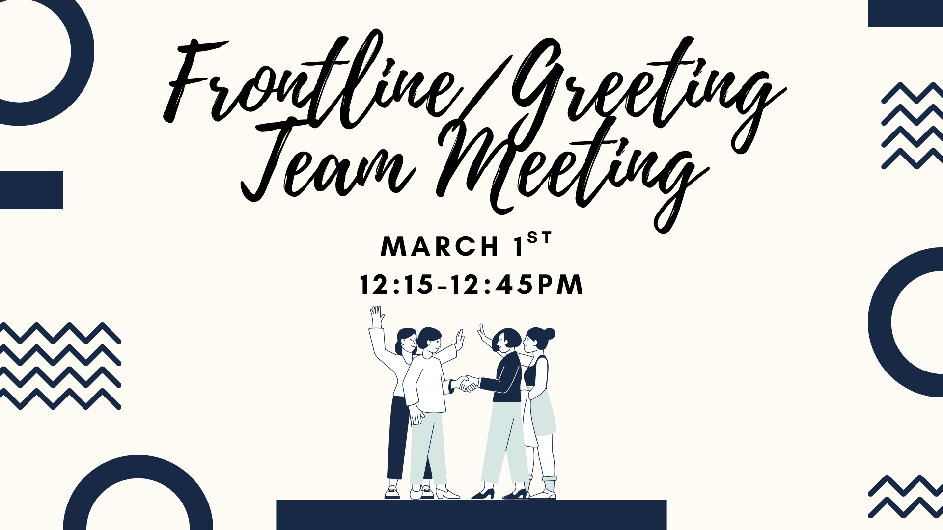 Frontline Team Meeting