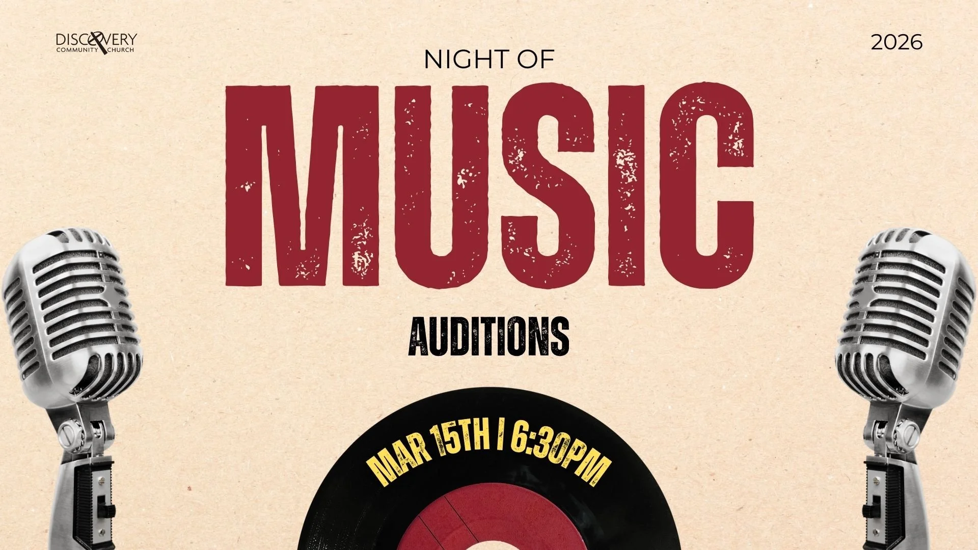 Music Night Auditions