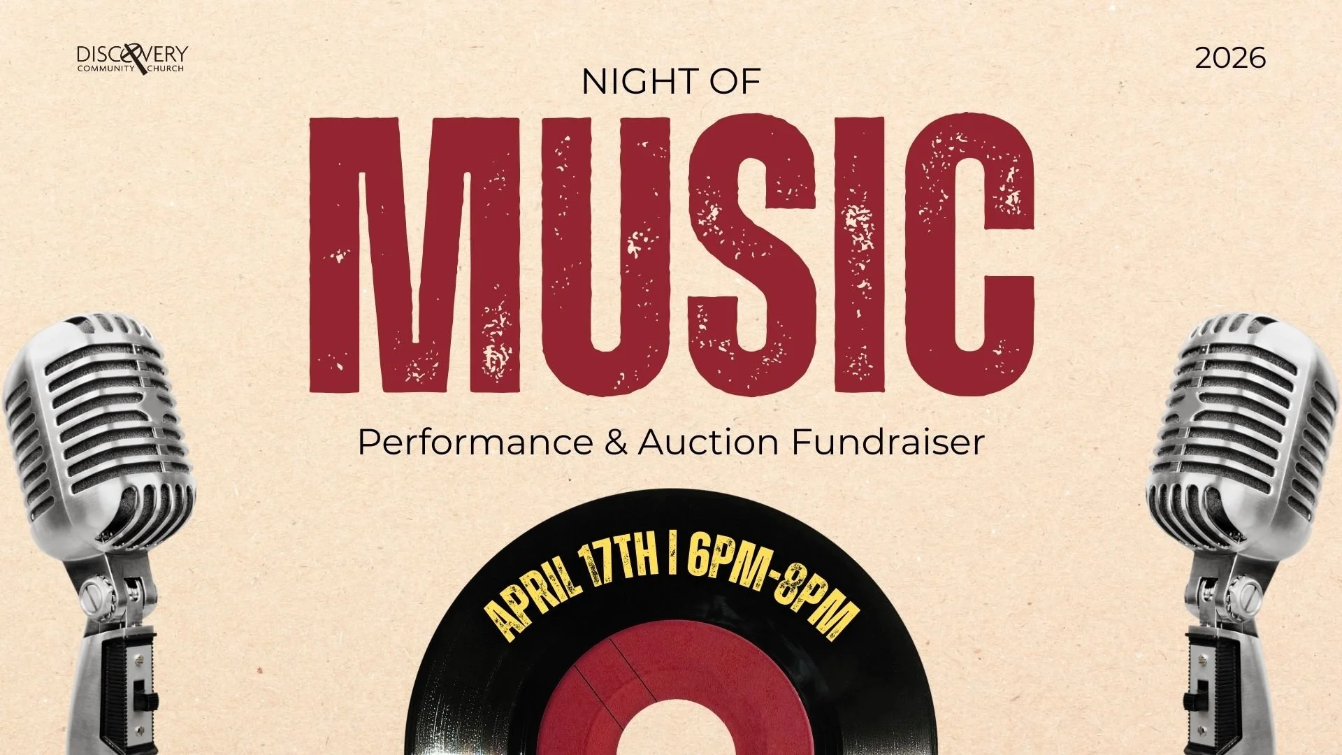 Music Night: Performance & Auction Fundraiser
