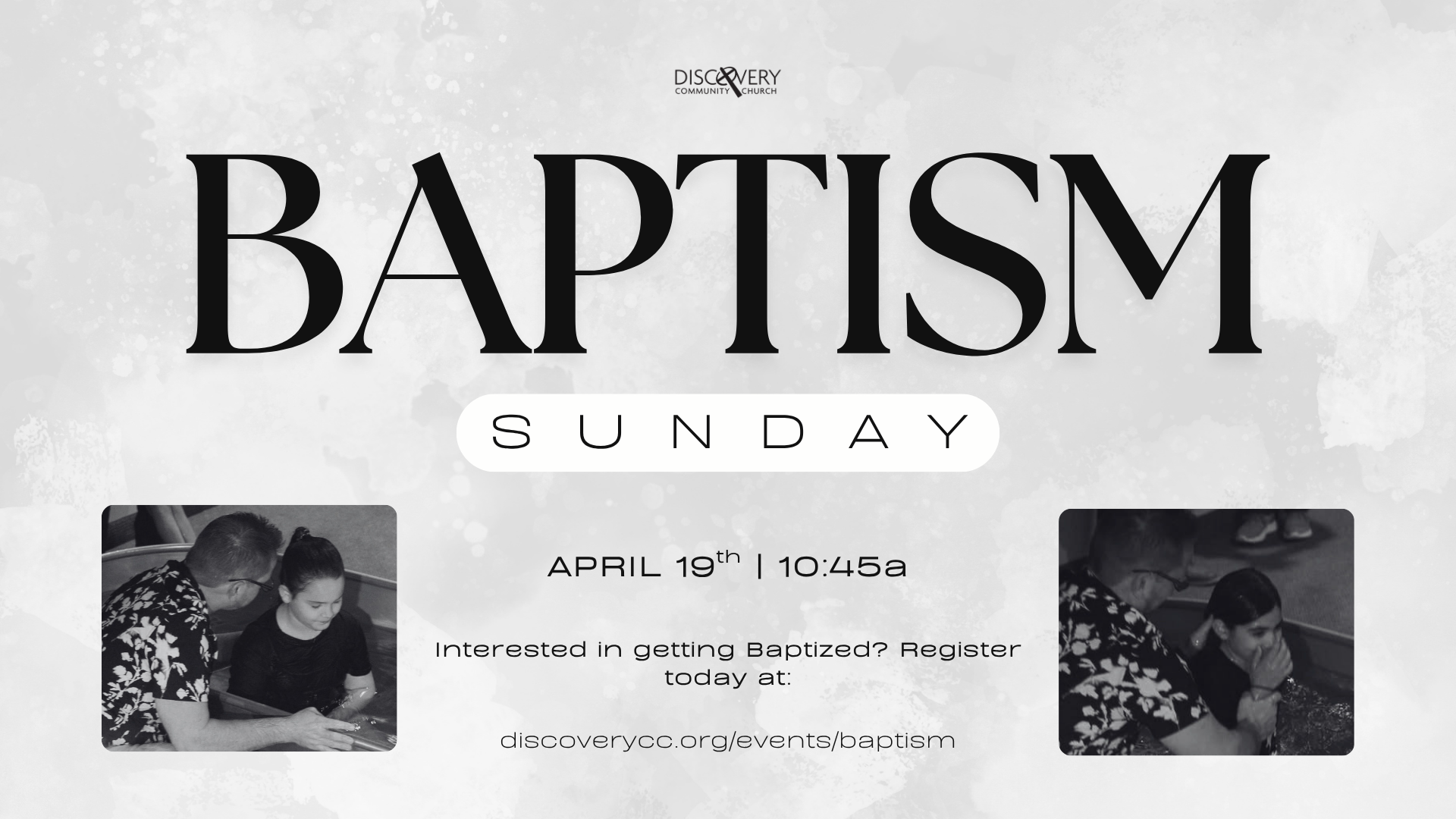 Baptism Sunday