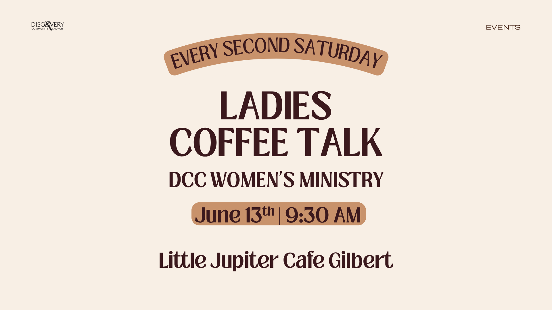 Ladies Coffee Talk