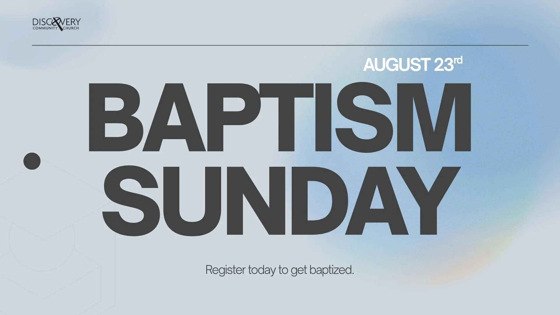Water Baptisms 
