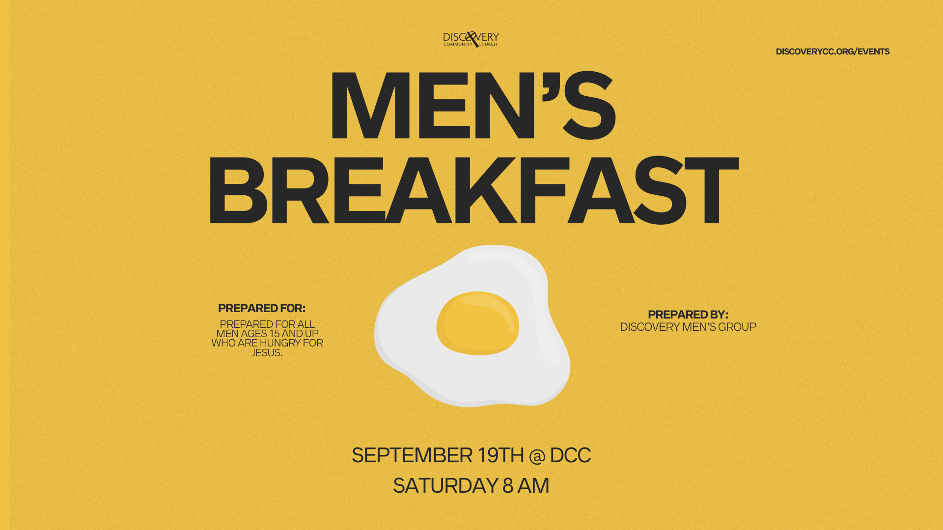 Men's Breakfast
