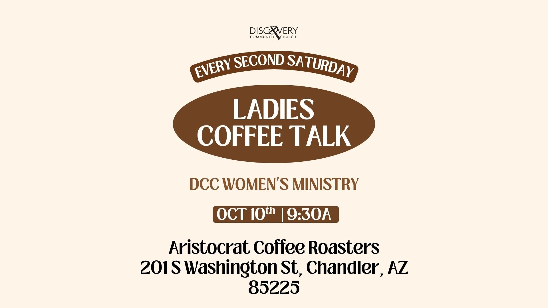 Ladie's Coffee Talk