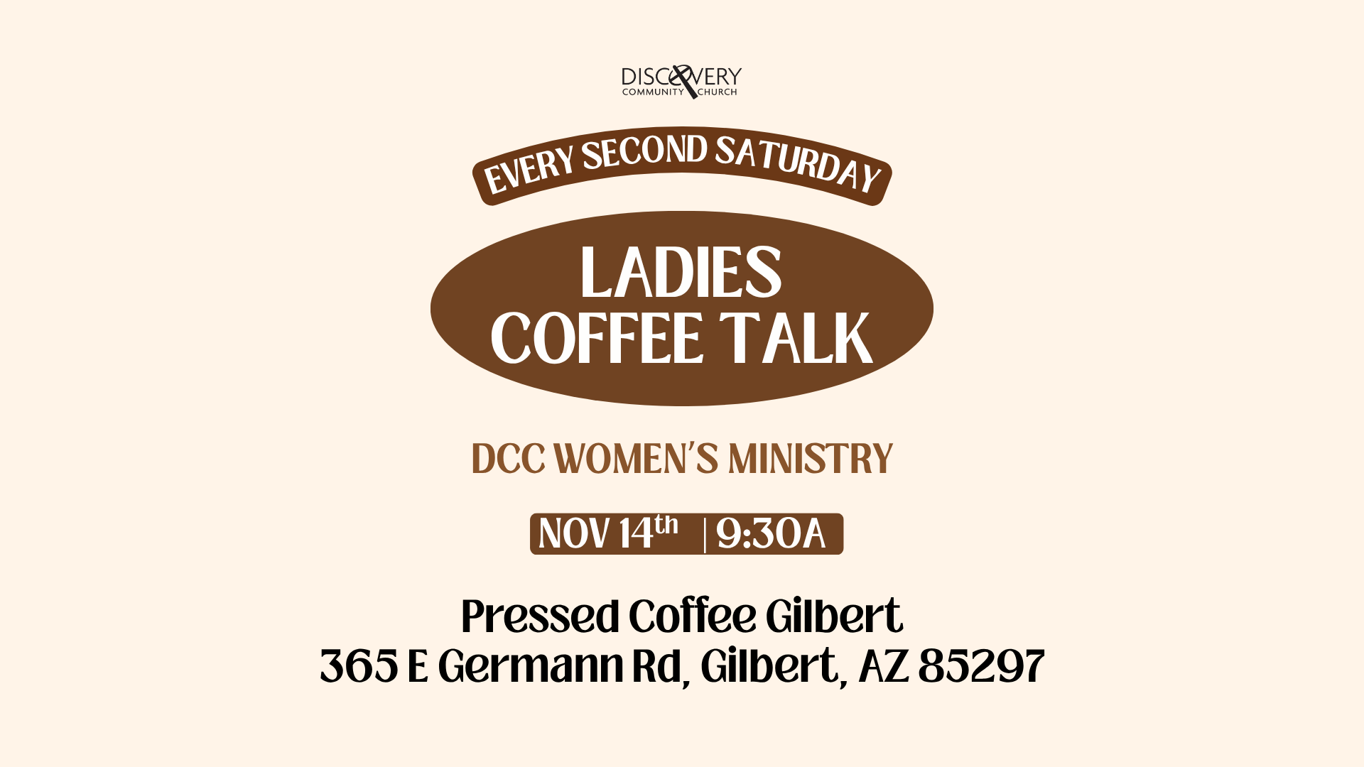 Ladies Coffee Talk