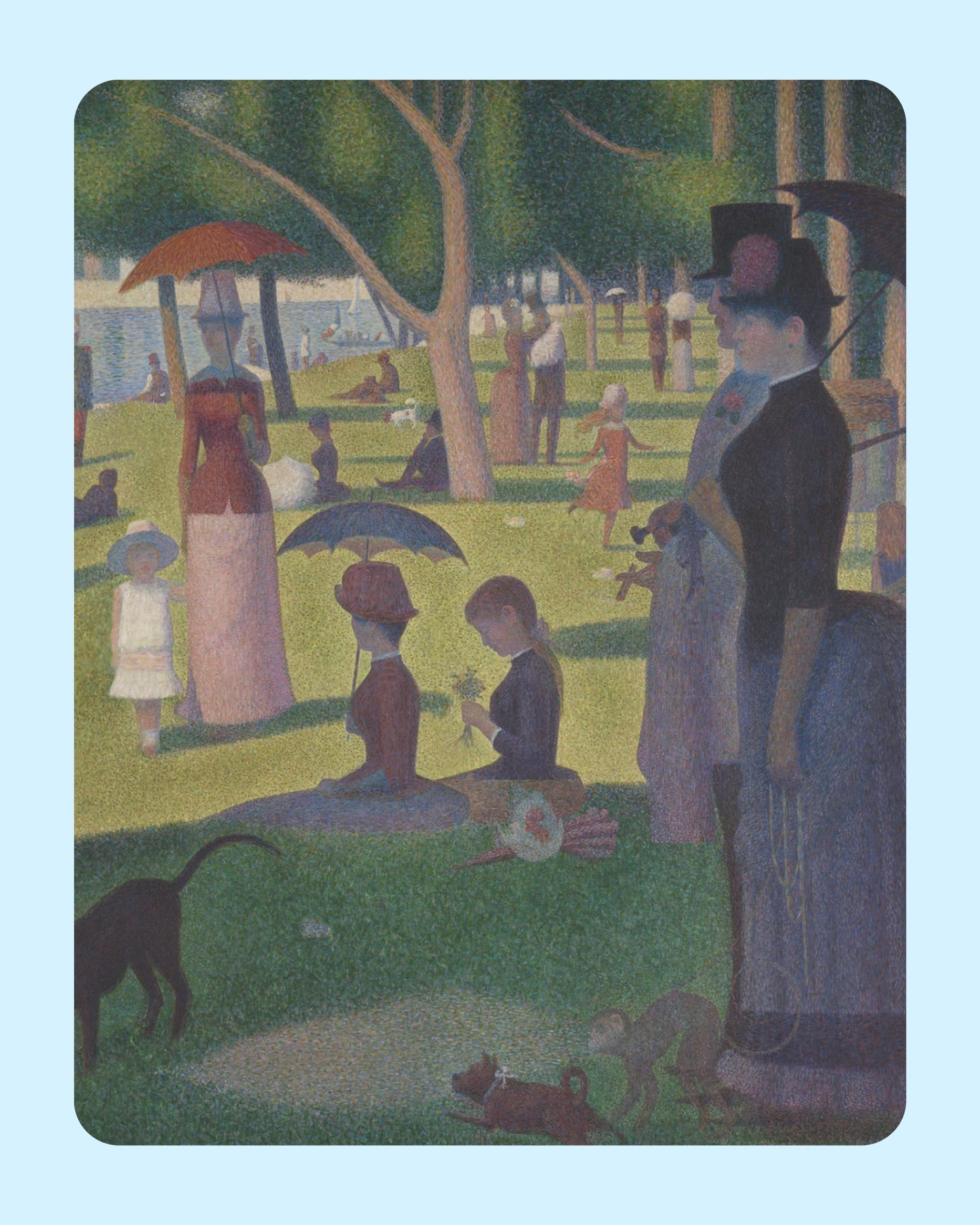 Teaching the Elements of Art Using Georges Seurat’s “A Sunday Afternoon on the Island of La Grande Jatte” (1884)