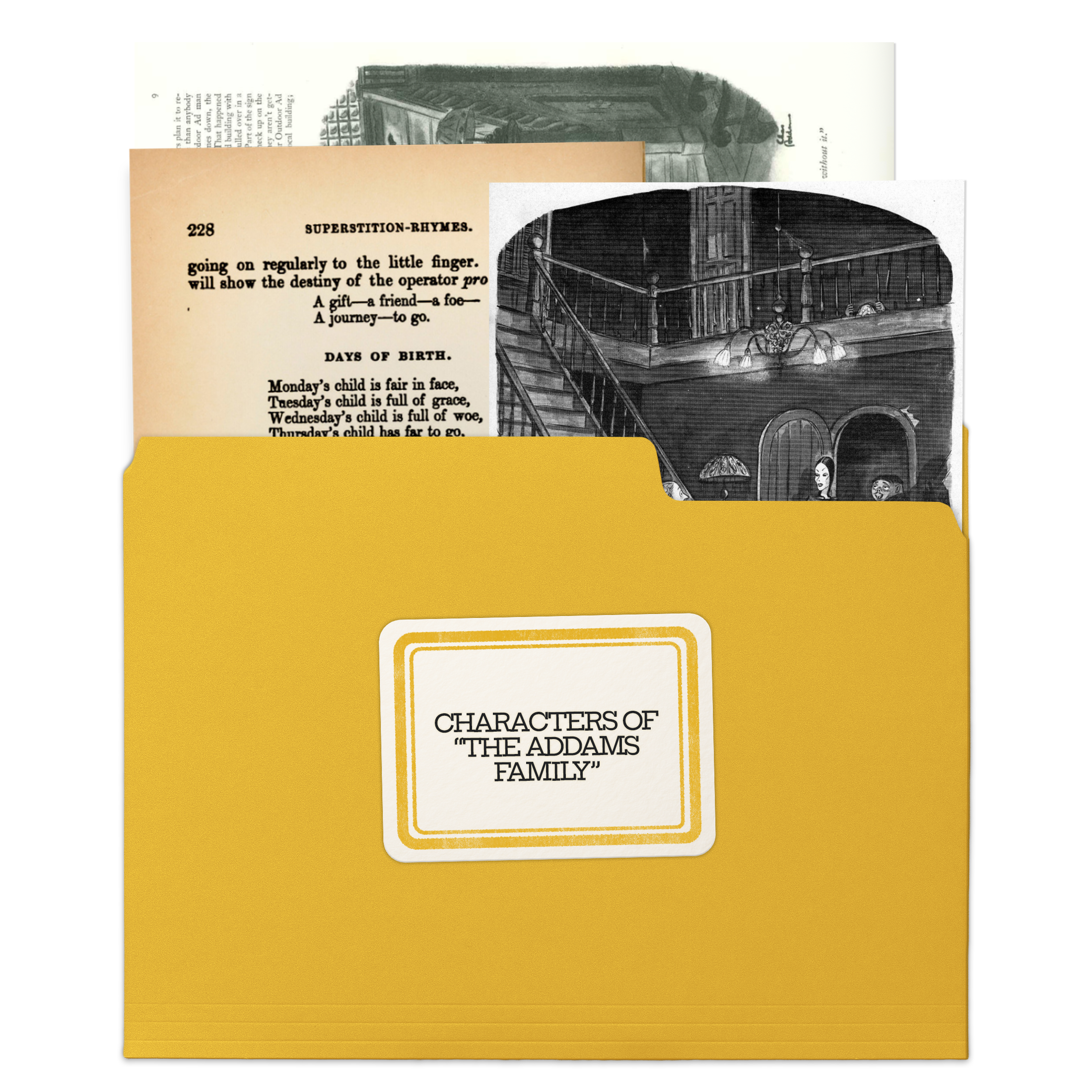 Characters of The Addams Family