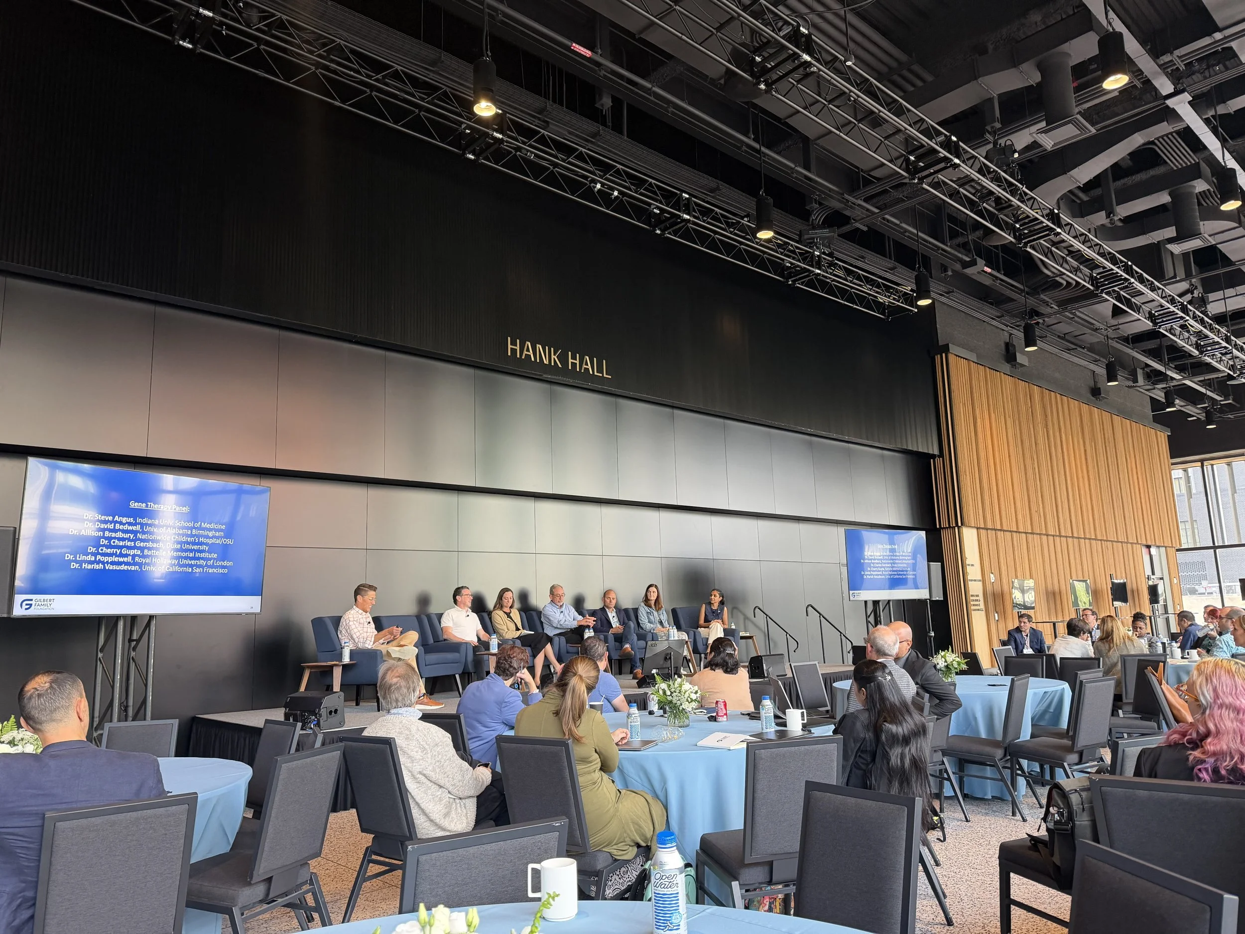 Charlie presenting on a Gene Therapy panel at the Gilbert meeting in Detroit. 