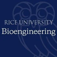 Rice University Bioengineering logo, blue owl.