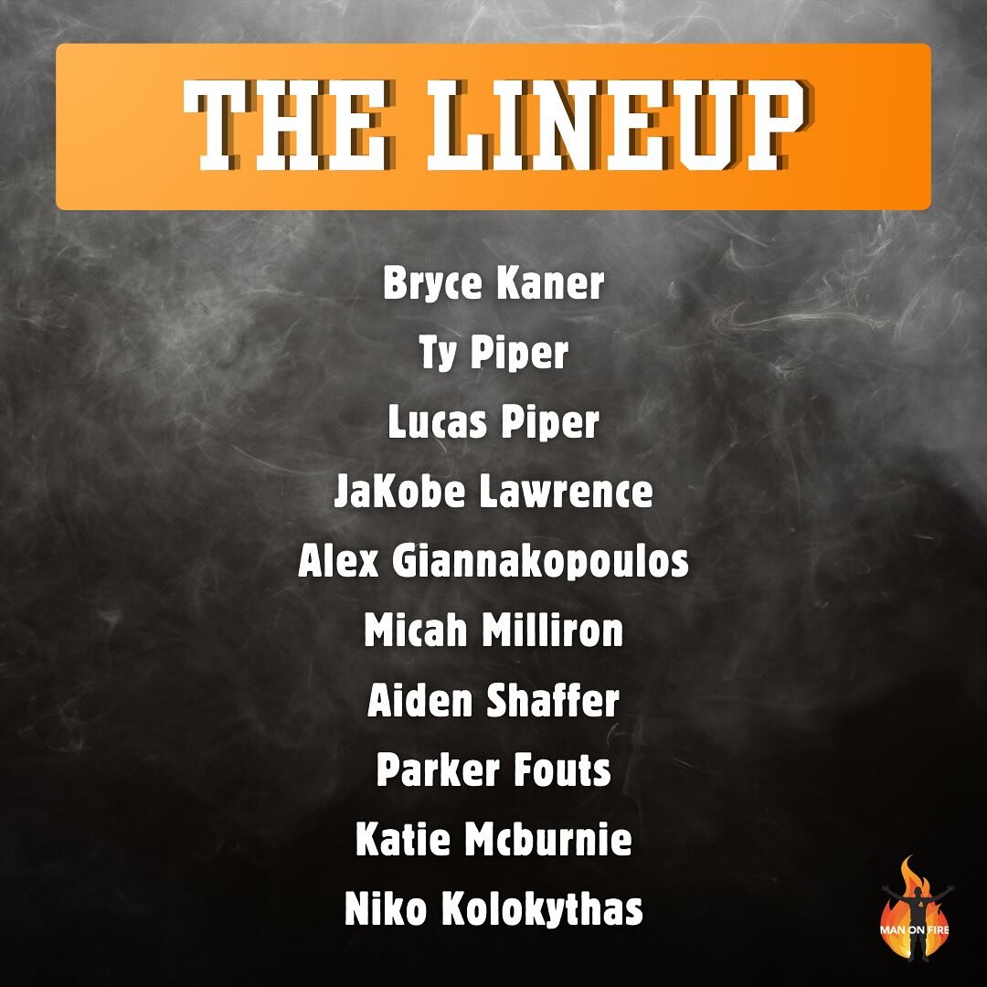 The LINEUP is set. 10 shooters. 100 shots each. 1000 total shots. Sneak peak at a couple shooters that shot early!