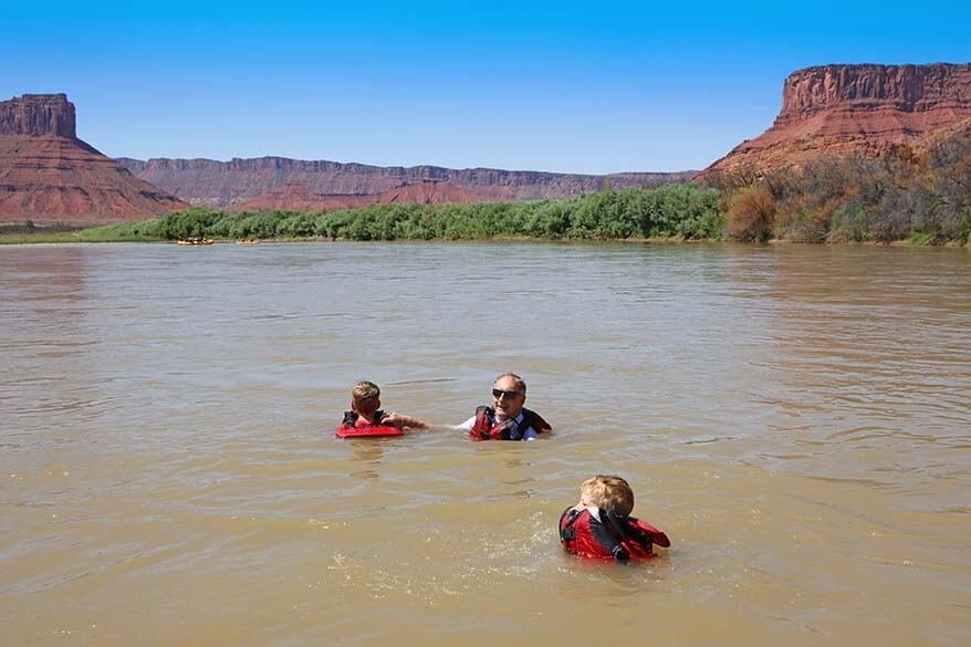 Float & Swim in The River (accessibility depends on water levels and season)