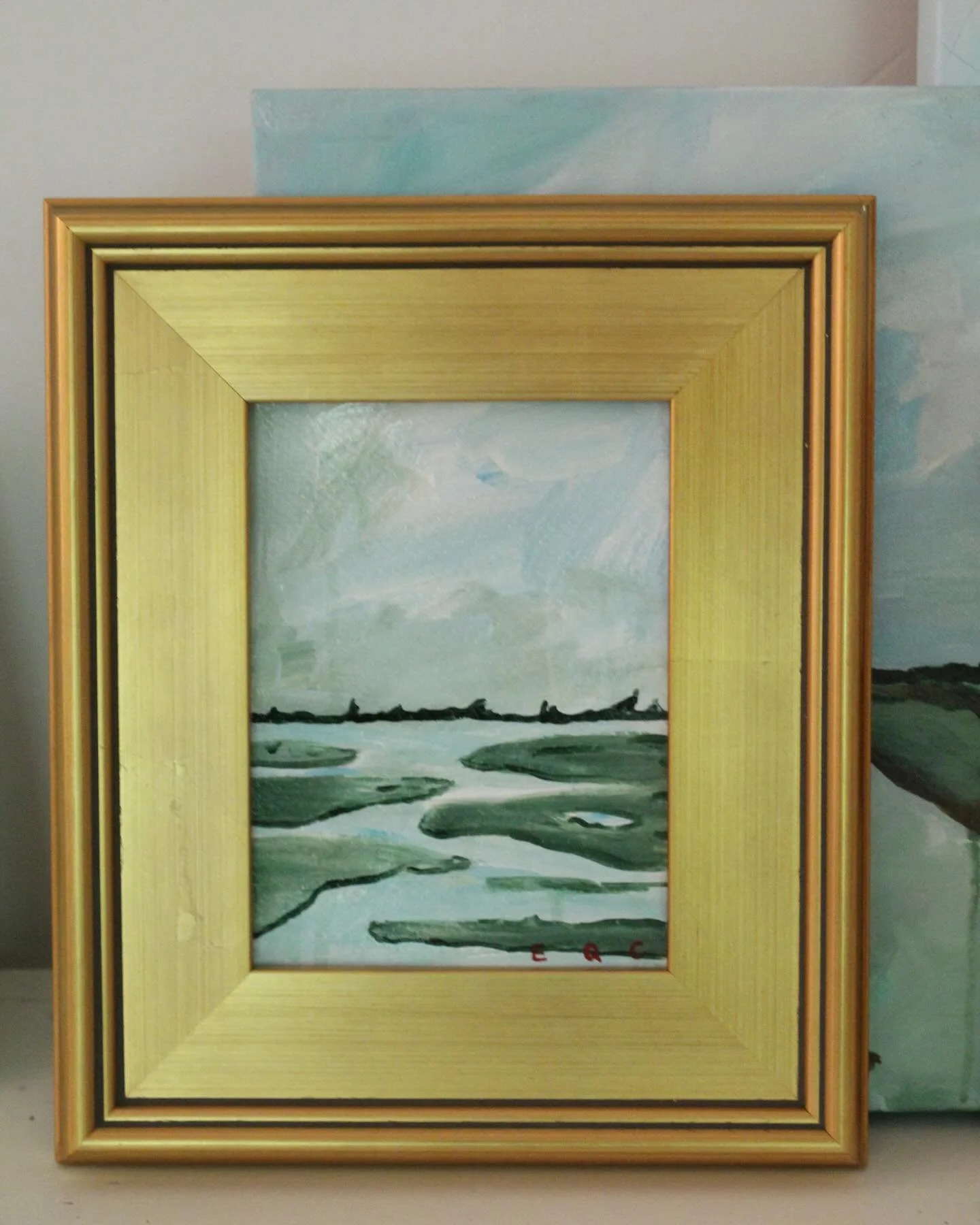 If comfort paintings were a thing mine would be marshes🧘&zwj;♀️