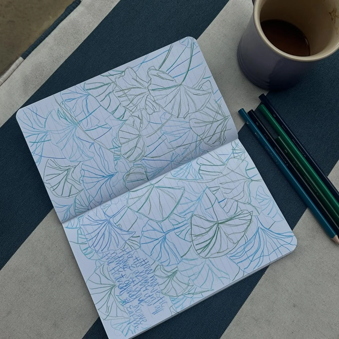 Prayer journal sketch of the day🧘&zwj;♀️