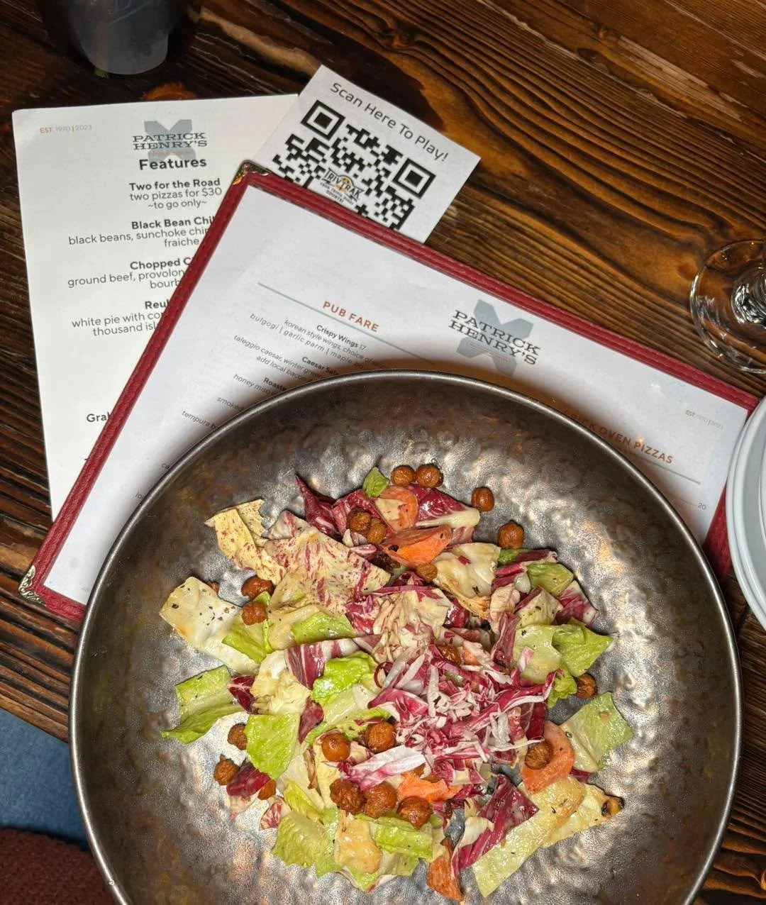 Join us every Wednesday at 6:30 PM for Trivia Night! Take a peek at a few of the teams that played with us last week &mdash; great competition and even better laughs.

⚠️ Please note: Trivia will continue upstairs moving forward.
#patrickhenryswt #ea