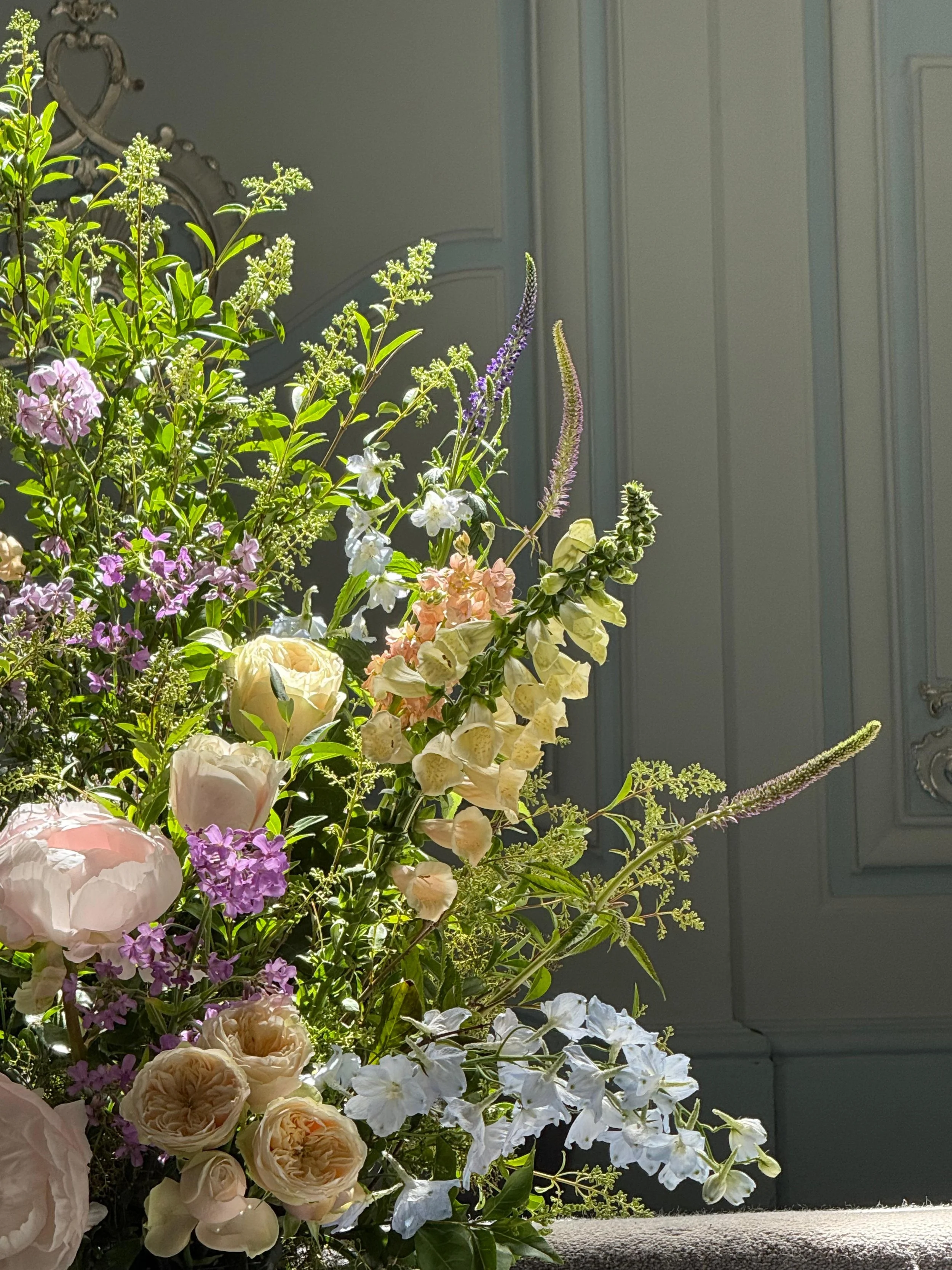 Meadow flowers for ceremony