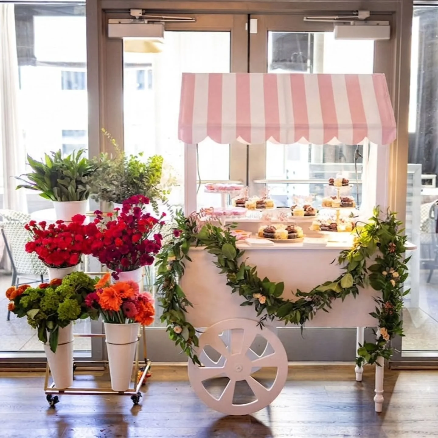 Meet Madeleine: The Ultimate Interactive Experience

We believe the best event details are the ones your guests can play with. Enter sweet **Madeleine**, our versatile mobile cart designed to transition seamlessly to fit your vision.

The Dessert Car