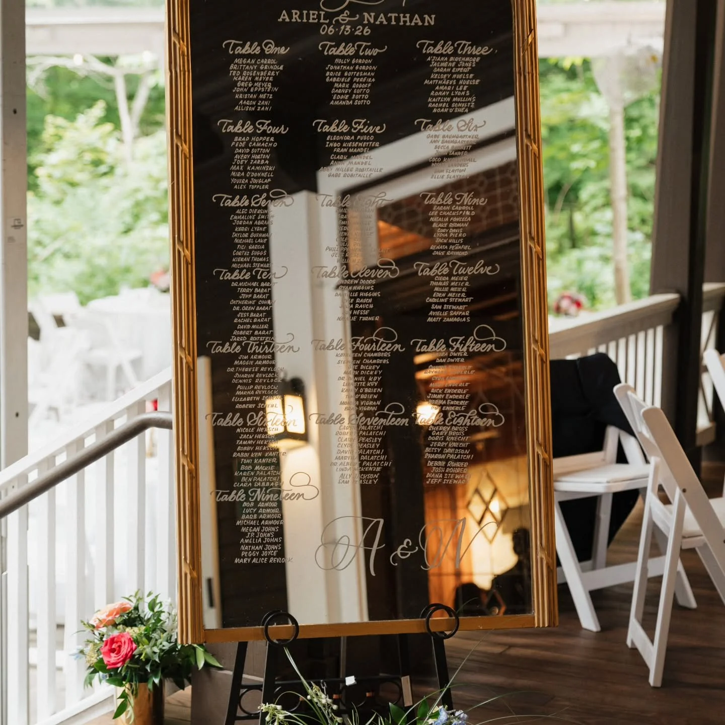Sunlight through leaves, beautiful blooms, and warm bistro lights. A garden wedding turns nature into pure romance&mdash;linen runners, sparkling glassware, and dancing under the stars. Congratulations Ariel &amp; Nathan!

@cincynatureevents 
@lauren