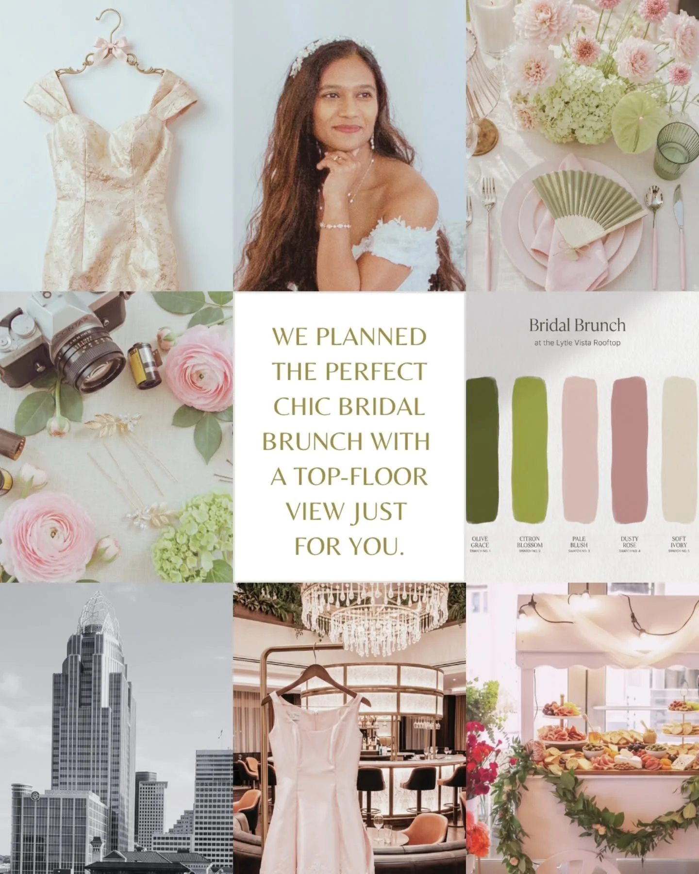 WE PLANNED THE PERFECT CHIC BRIDAL SHOWER WITH A TOP-FLOOR VIEW SO YOU DON'T HAVE TO.&nbsp;🥂✨

Consider this your official invitation to rethink the traditional bridal shower. We brought morning light, crisp architecture, and intentional design all 