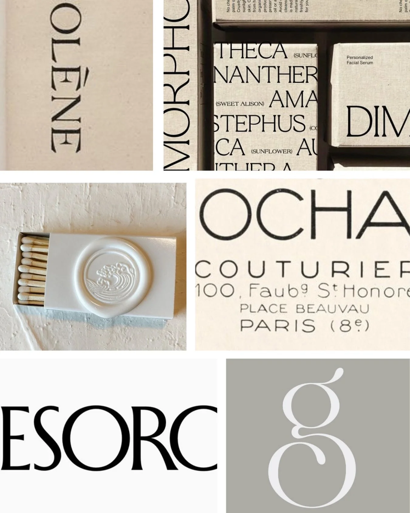 type direction for bridal project 🤍