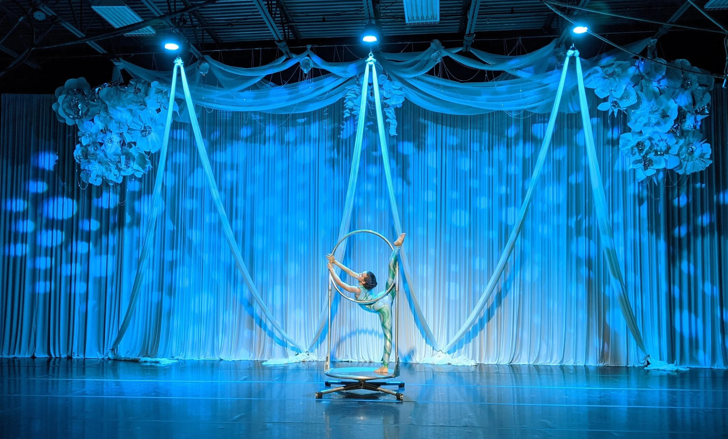 Circus School set up for Show