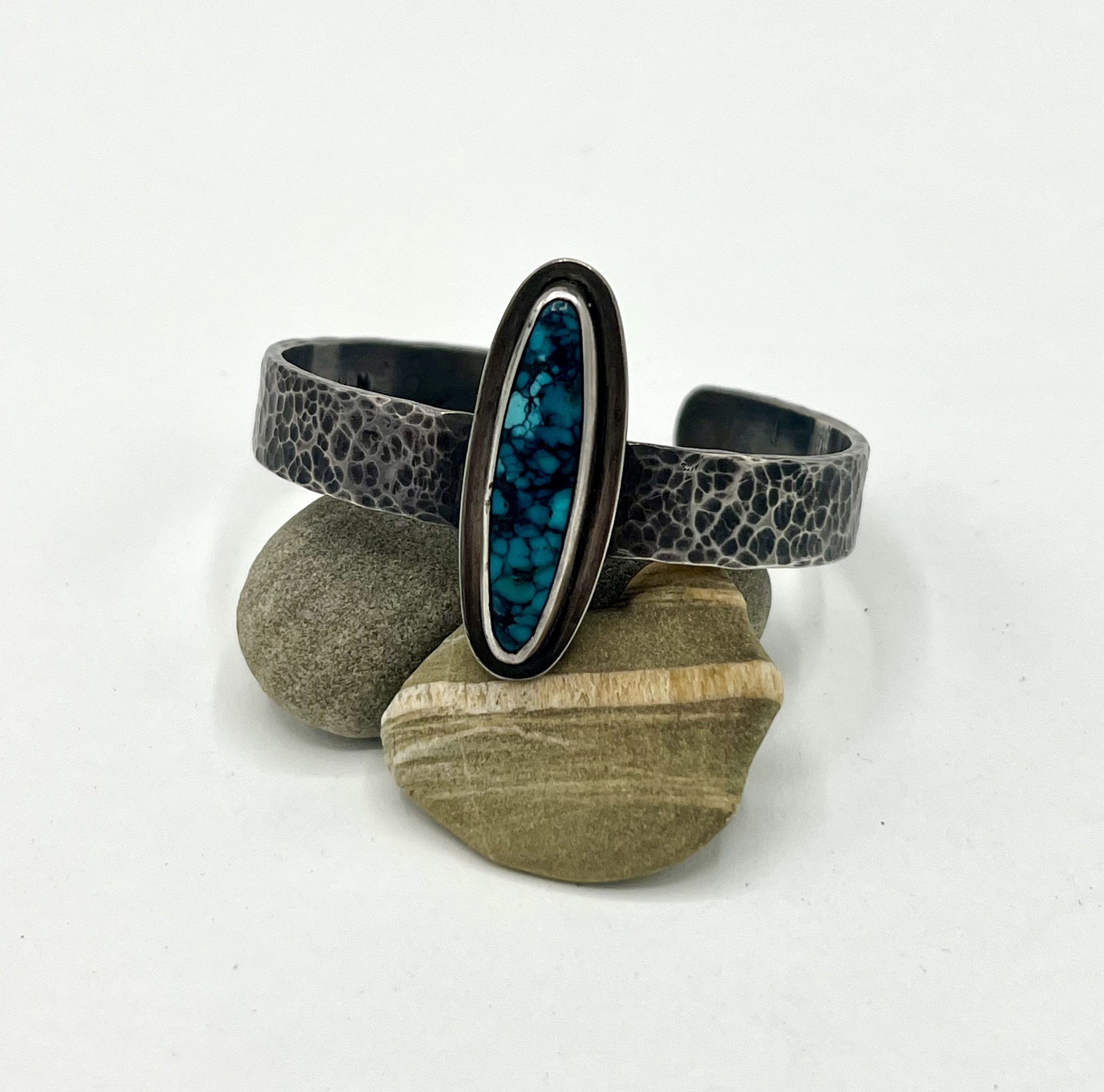 Luna Cuff with Turquoise