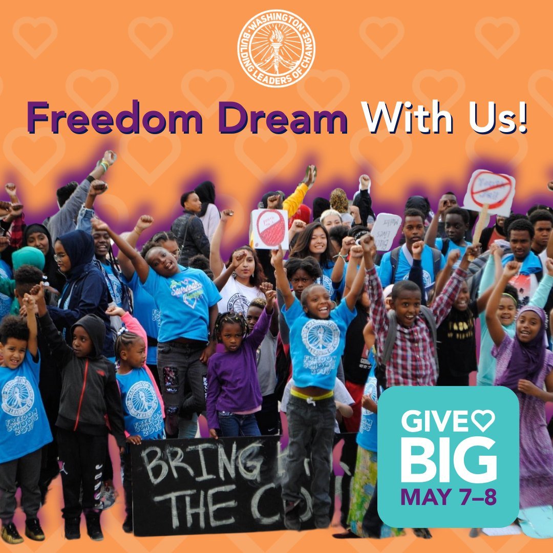 🔔 Attention Freedom Dreamers! 🔔

TODAY kicks off early giving for our 2024 Give BIG campaign, &ldquo;FREEDOM SCHOOLS: Past, Present &amp; Future&rdquo; culminating in two major days of giving on May 7-8. 

🌈 Thanks to the Seattle Rotary Service Fo