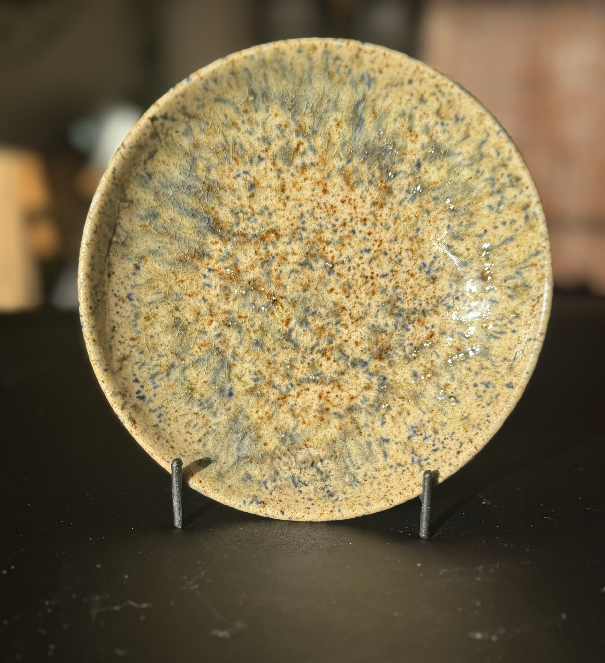 Small Northern Lights plate