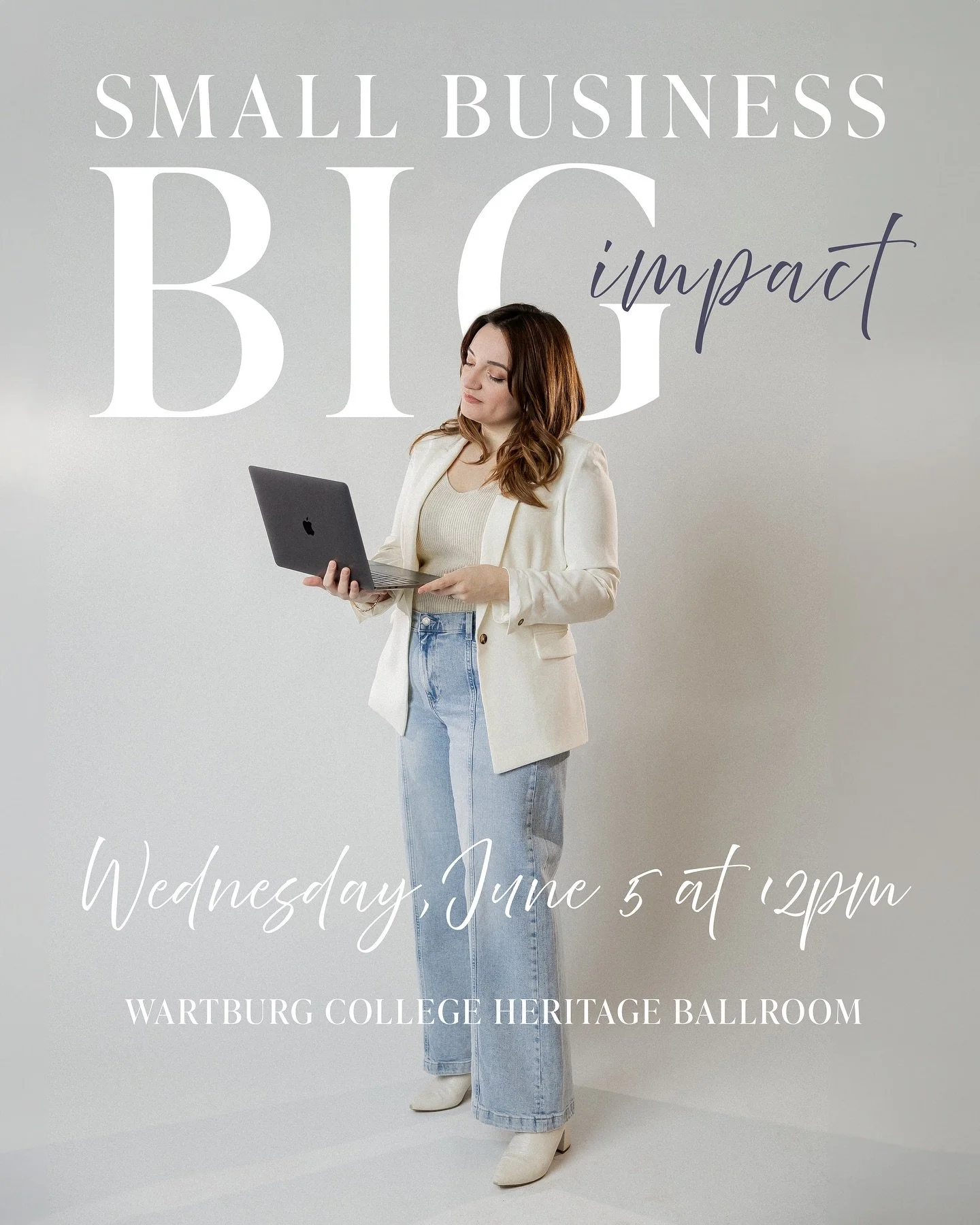 Calling all Cedar Valley small business owners! 👋

Wanna come listen to the sound of my voice? 🤣 JKJK but for real. Come listen &amp; learn how to maximize your marketing as a small business owner [without breaking the bank] at the next @waverlycha