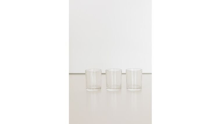$0.75- Clear Glass Votive Holder 