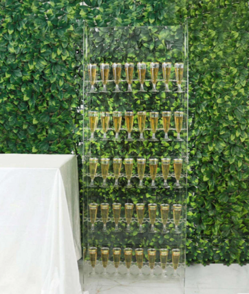 $75.00- Acrylic Champagne Wall