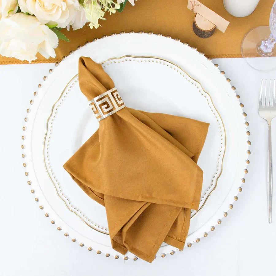 $1.00 -20" x 20" Napkin-Gold