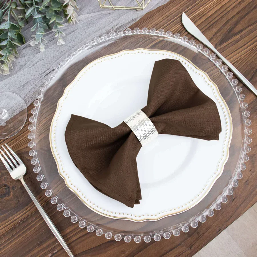 $1.00 -20" x 20" Napkin-Brown