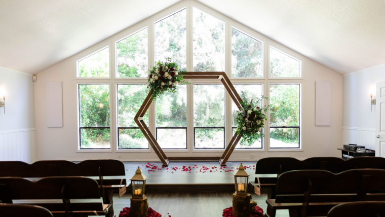 $200.00 Wood Hexagon Arch 