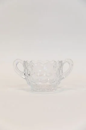 $10.00 - Glass Vintage Sugar Bowl