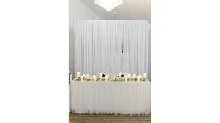 $150.00 Metal Background Stand Kit With Curtains