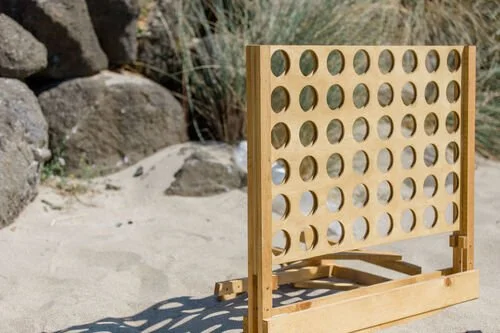 $60.00- Giant Connect Four Lawn Game